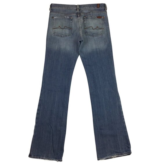 7 For All Mankind Boy Cut Denim Jeans 28 - Picture 6 of 13